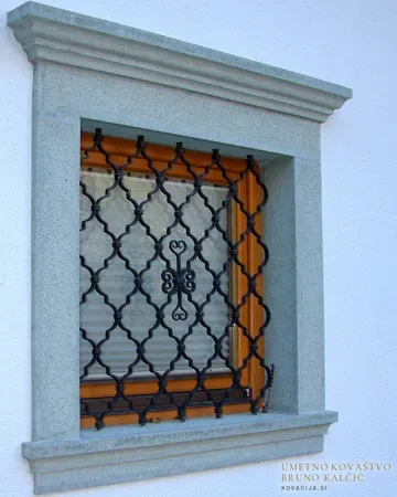 Kovana okenska mreža, Gorenjski vzorec, Okenske mreže