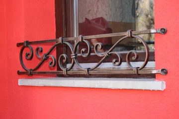 Kovane ograjice za rože, Podkočna, Palično jeklo 12×12 in 12×6