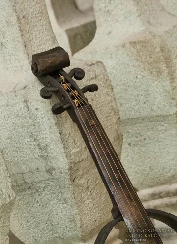 Kovana violina, detajl 3