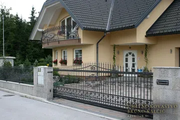 Kovana drsna vrtna in ograja, Dragocajna, detajl 3