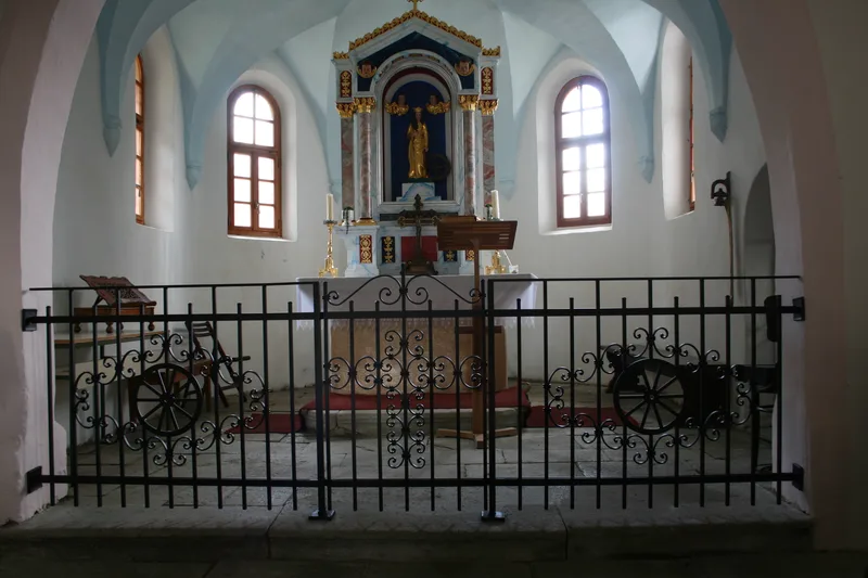 Kovana obhajilna ograja Vintgar