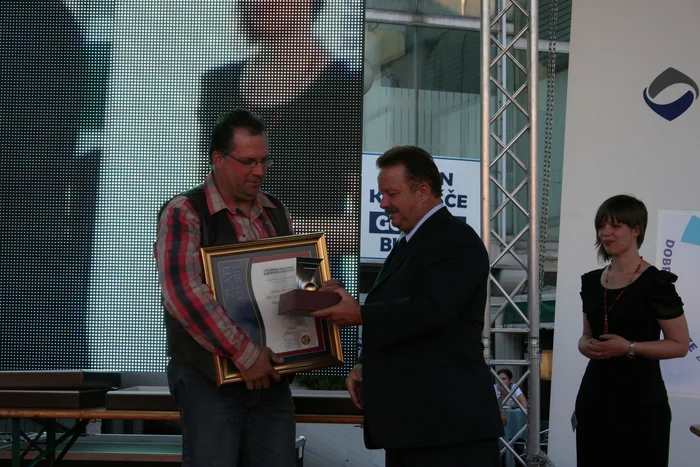 Listina Zlati ceh 2011 in kipec.