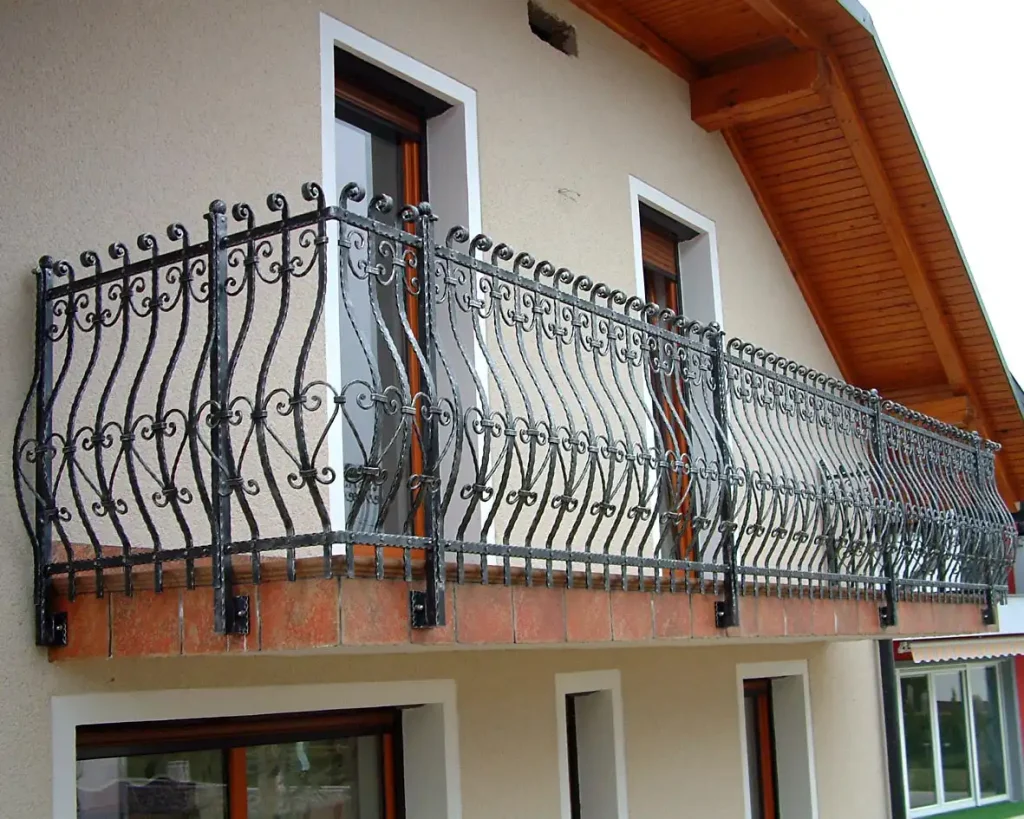 Kovana balkonska ograja